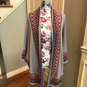 Ella Moss Nadeen Poncho Cardigan